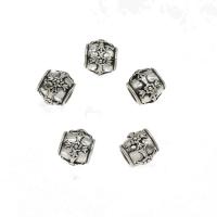 Zinc Alloy European Beads antique silver color plated nickel lead & cadmium free Approx 4.5mm Approx Sold By KG