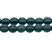 Synthetische Türkis Perle, verschiedene Größen vorhanden, himmelblau, Bohrung:ca. 0.9mm, verkauft von Tasche