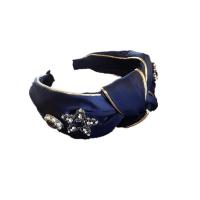 Hair Bands Cloth with Plastic Pearl for woman & with rhinestone Sold By PC