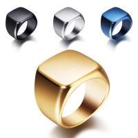 Prst prsten z nerezové oceli, Nerez, á, módní šperky & unisex & různé velikosti pro výběr, více barev na výběr, Prodáno By PC