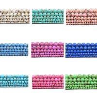 Turquoise Beads, Round, DIY & different size for choice, more colors for choice, Hole:Approx 1mm, Sold By Strand