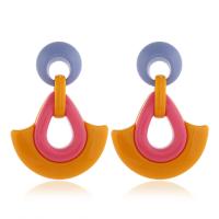 Acrylic Drop Earring fashion jewelry & for woman Sold By Lot