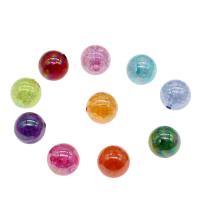 Harpiks smykker Perler, Resin, Runde, forskellig størrelse for valg, flere farver til valg, Hole:Ca. 2mm, Solgt af Bag