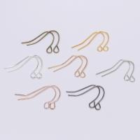 Iron Hook Earwire plated DIY Sold By Bag