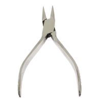 Stainless Steel Needle Nose Plier, portable & durable, original color, 149x52x14mm, Sold By PC