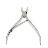 Stainless Steel Needle Nose Plier, portable & durable, original color, 145x55x13mm, Sold By PC