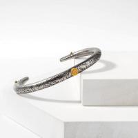 Stainless Steel Bangle, 316L Stainless Steel, plated, folk style & Unisex, more colors for choice, 6x60mm, Sold By PC