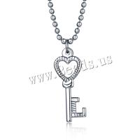 Stainless Steel Jewelry Necklace, fashion jewelry & for woman, 57.8cm, Sold By PC