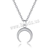 Stainless Steel smycken halsband, Titan Stål, mode smycken & för kvinna, 50.8cm, Säljs av PC