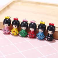 Bag Purse Charms Keyrings Keychains Plastic with Zinc Alloy Unisex 4cm Sold By Lot