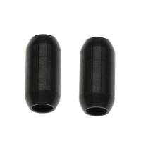 Edelstahl Magnetverschluss, verschiedene Größen vorhanden, schwarz, 10PCs/Tasche, verkauft von Tasche
