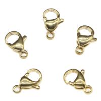 Stainless Steel Lobster Claw Clasp, different size for choice, golden, 100PCs/Bag, Sold By Bag