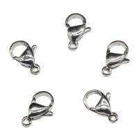 Stainless Steel Lobster Claw Clasp original color Sold By Bag