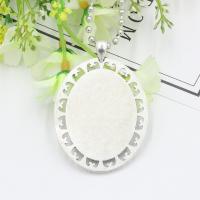 Tibetan Style Pendant Cabochon Setting, fashion jewelry & different size for choice & flat back, 30x40mmuff0c35x25x2mm, 100PC/Lot, Sold By Lot