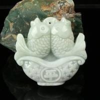 Jadeite Pendant Carved DIY Sold By PC