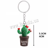 Bag Purse Charms Keyrings Keychains Soft PVC with Zinc Alloy Unisex 5.3cm Sold By Lot