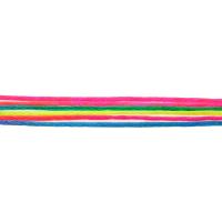 Pamučni kabel, Pamučna nit, možete DIY, miješana boja, 2.50mm, Približno 88m/spool, Prodano By spool