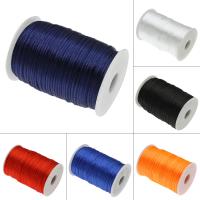 Polyester Cord, with plastic spool, more colors for choice, 2mm, 100Yards/Spool, Sold By Spool