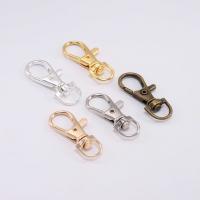 Tibetan Style Key Clasp Setting, plated, durable & DIY & different size for choice, more colors for choice, nickel, lead & cadmium free, 10PCs/Bag, Sold By Bag
