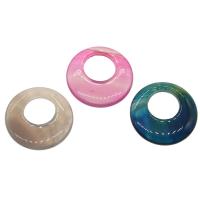Lace Agate Halsband, spets agat, DIY, fler färger för val, 30x30x5mm, Hål:Ca 14mm, Säljs av PC