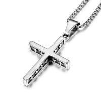 Titanium Steel Pendants Cross fashion jewelry & Unisex Sold By PC