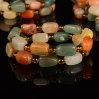 Briquet Imperial Jade bracelet, poli, bijoux de mode & unisexe, 10x16mm, Vendu par Environ 7.5 pouce brin