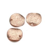 Brass Jewelry Pendants, plated, frosted, more colors for choice, nickel, lead & cadmium free, 10mm, Hole:Approx 1mm, 50PCs/Bag, Sold By Bag