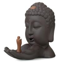 Backflow Incense Burner, Porcelain, without incense & durable, 130x140mm, Sold By PC