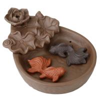 Backflow Incense Burner, Porcelain, without incense & durable & different styles for choice, Sold By PC