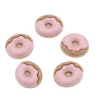 Food Resin Cabochon, Cake, pink, 15x17x5mm, 500PCs/Bag, Sold By Bag