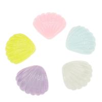 Fashion Resin Cabochons, Shell, more colors for choice, 18x19x6mm, 500PCs/Bag, Sold By Bag