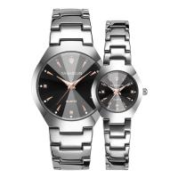 Мужские наручные часы, нержавеющая сталь, с заголовка из цинкового сплава & Стеклянный, Другое покрытие, 30M водонепроницаемый & Мужская & разные стили для выбора & блестящий в ночи, длина:Приблизительно 7.5 дюймовый, продается PC