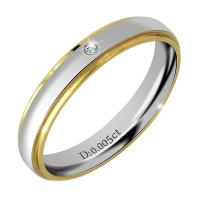 Titantium Steel finger ring, Titan Stål, plated, med1 strass & olika storlek för val & för kvinna, 4mm, Säljs av PC