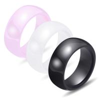 porcelana anel, joias de moda & unissex & tamanho diferente para a escolha, Mais cores pare escolha, vendido por PC
