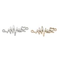 Zinc Alloy Connector Electrocardiographic plated 1/1 loop nickel lead & cadmium free Approx 1mm Approx Sold By Bag