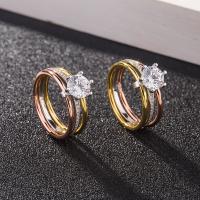 925 Sterling Silver Finger Rings 18K gold plated & for woman & with rhinestone Sold By PC