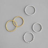 Solidny srebrny pierścień, 925 Srebro, Powlekane, biżuteria moda & różnej wielkości do wyboru & dla kobiety, dostępnych więcej kolorów, sprzedane przez PC