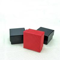 Papier Pudełko prezentowe, Kwadrat, dostępnych więcej kolorów, 50x50x30mm, 50komputery/wiele, sprzedane przez wiele
