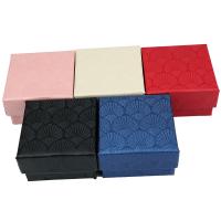 Papel caja para regalo, Cuadrado, más colores para la opción, 50x50x30mm, 50PCs/Grupo, Vendido por Grupo