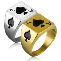Titanium Steel Finger Ring & for man 3mm 14mm Sold By PC
