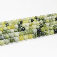 Natural Stone Beads, Round, polished, DIY & different size for choice, Hole:Approx 1mm, Sold By Strand