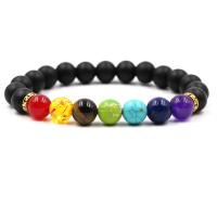 Gemstone Bracelets, Round, fashion jewelry & different materials for choice & Unisex, 10mm, Sold Per Approx 7.87 Inch Strand