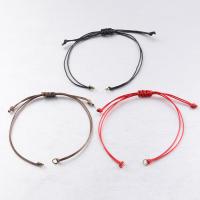 Wax Cord Bracelet Cord durable & DIY 0.8mm Sold By Lot