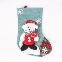 Não-tecidos Natal Sock, Meia de natal, Design de Natal & Pendurado & Bonito & joias de moda & Vario tipos a sua escolha, 150*230mm, 2PCs/Bag, vendido por Bag
