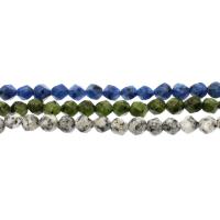 Natural Dalmatian Beads faceted 8mm Approx Sold Per Approx 14.9 Inch Strand
