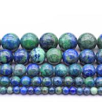 Natural Lapis Lazuli Beads Round fashion jewelry & DIY Sold Per Approx 14.9 Inch Strand