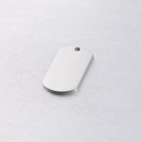 Stainless Steel Pendants polished durable & fashion jewelry original color Approx 4mm Sold By Lot