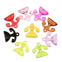 Acrylic Pendants Telephone fashion jewelry & DIY mixed colors Approx 2.5mm Approx Sold By Bag