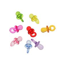 Acrylic Pendants nipple of a feeding bottle shape fashion jewelry & DIY mixed colors 31*15mm Approx 6mm Approx Sold By Bag