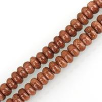 Natural Goldstone Beads fashion jewelry & DIY Approx 1mm Sold Per Approx 15 Inch Strand